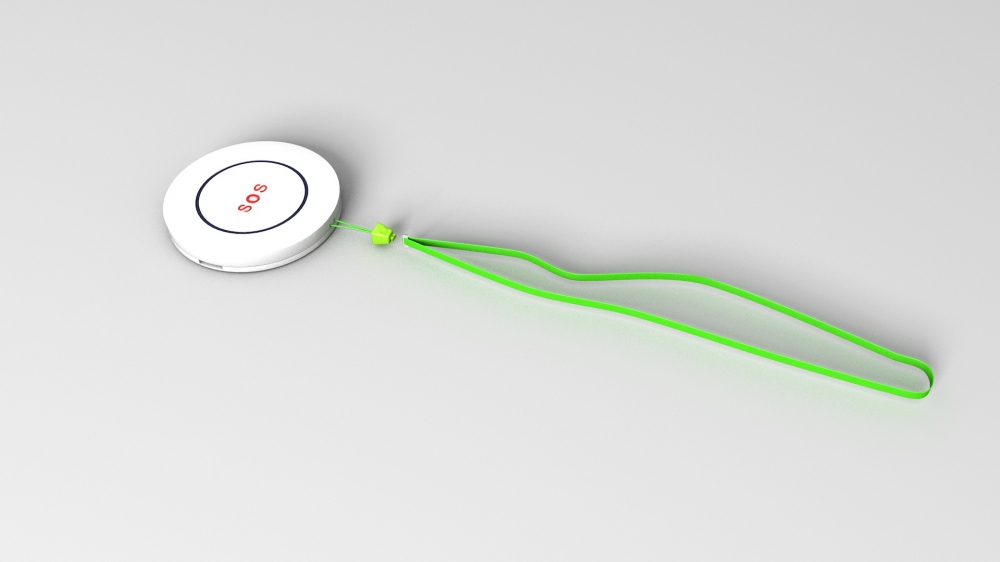 NB-IoT無線緊急按鈕SOS-N02手動報(bào)警呼叫器